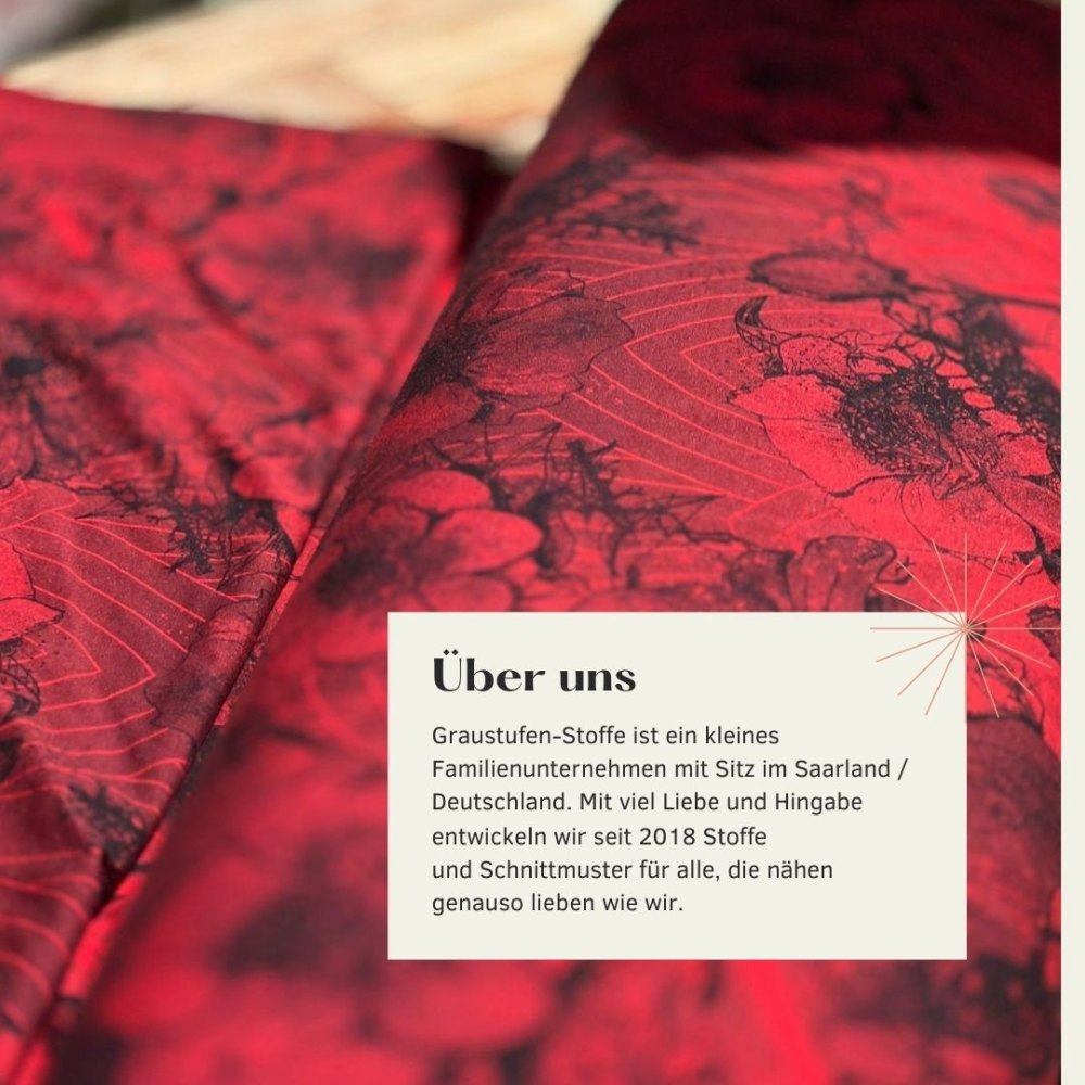 Bio Viskosejersey mit Überbreite: Eigenproduktion Moulin von Graustufen-Stoffe
